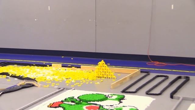 Reverse video 250,000 Dominoes The Incredible Science Machine GAME ON! смотреть онлайн