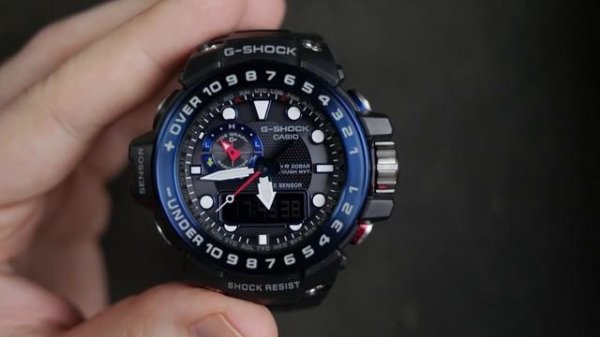 Casio G-Shock Gulfmaster GWN-1000B - обзор и тестирование (ARGUMENT600)