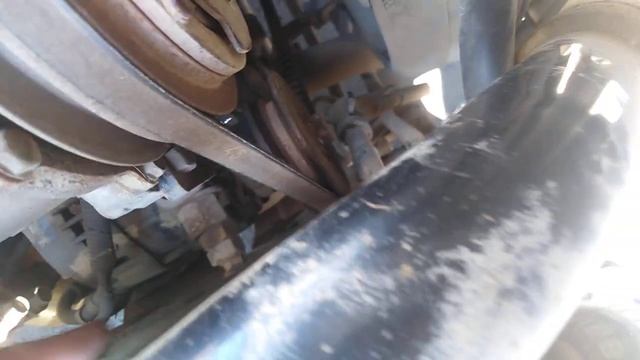 Подтянуть ремень на Исузу, свистит при нагрузки. смотреть онлайн