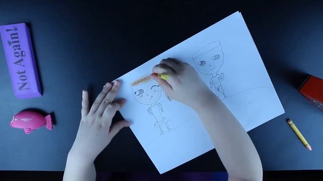 Как рисовать девочку и мальчика? Katty рисует. How to draw a girl and a boy? смотреть онлайн