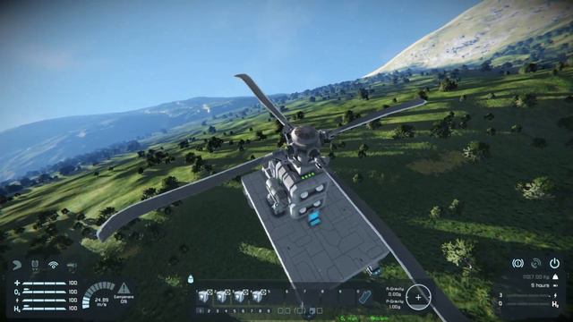 Space Engineers Tutorial: How to Make A Helicopter смотреть онлайн