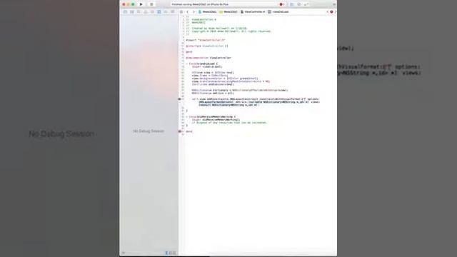 2 - iOS Objective C Auto Layout Using Visual Format Language смотреть онлайн