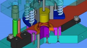 Штамп для вырубки и вытяжки