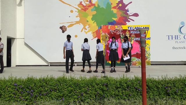 Celebrations of Telangana Foundation Day at The Creek Planet School Mercury Bowrampet смотреть онлайн