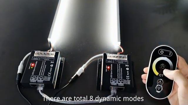 HX-SZ600-CCT CCT Wired-sync Control led controller Demo Video смотреть онлайн