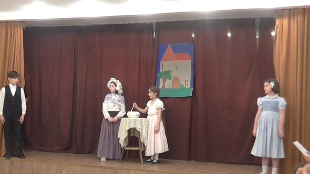 Спектакль на английском языке «Горшок с кашей» ("Sweet Porridge"). Май 2019 смотреть онлайн