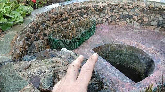 Пруд на участке дома, своими руками. смотреть онлайн