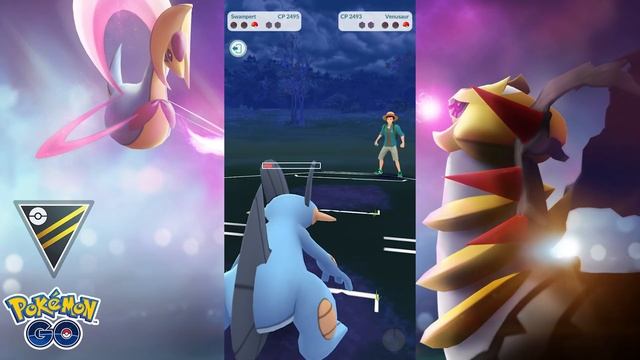5-0 в Ультра Лиге на 9 ранге. Команда без легенд [Pokemon GO Battle League] смотреть онлайн