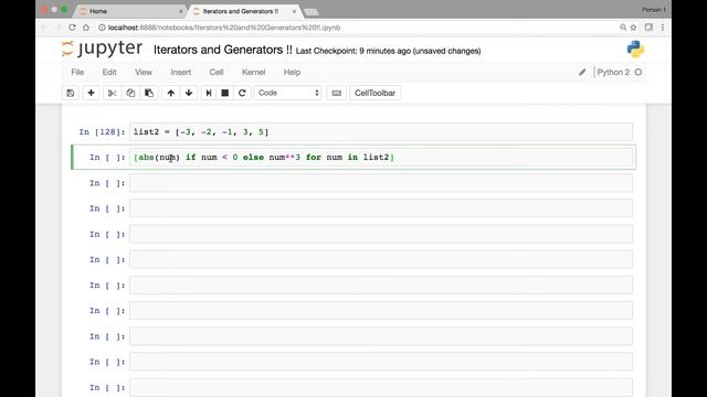 Iterators and Generators - Generator Expressions смотреть онлайн
