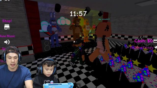 Let's Play Roblox GAMES! The Dropper! FNAF Tycoon! Build a Boat for Treasure! Kids Gameplay смотреть онлайн