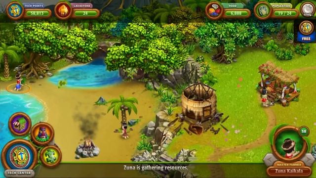 Virtual Villager origins 2 ~ How to get fertiliser for the plants (Puzzle 6) смотреть онлайн