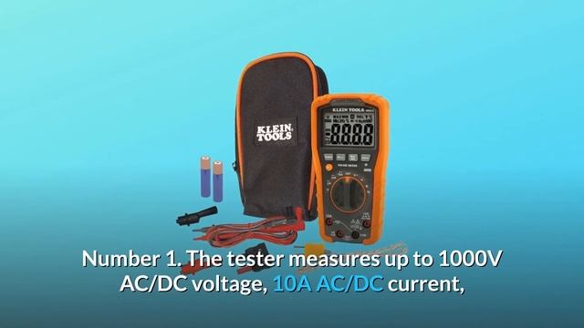 Klein Tools MM600 HVAC Multimeter смотреть онлайн