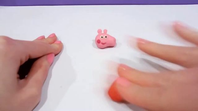 Мульт герои из пластилина. - Свинка Пэппа/Peppa pig из пластилна PLAY DOH. смотреть онлайн