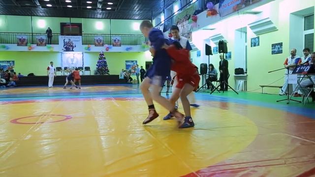 Новогодний четвертый этап Кубка «Юность Москвы» по самбо - 2016 смотреть онлайн