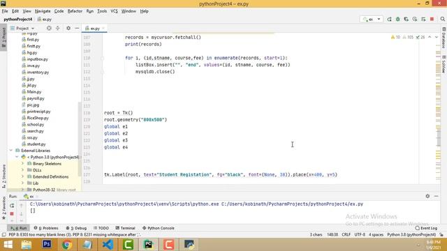 Python Tkinter Crud Step by Step GUI Mysql Database смотреть онлайн