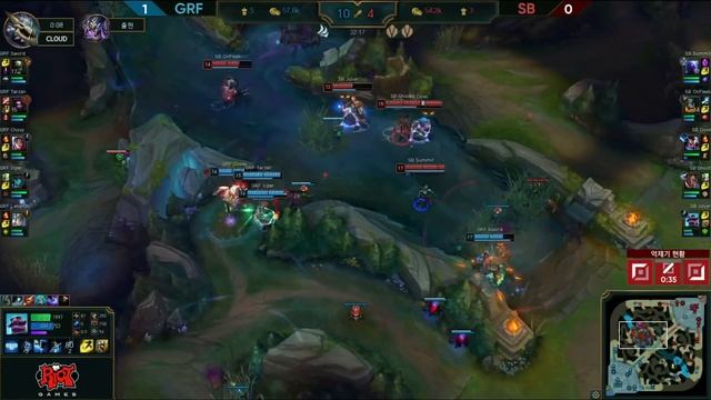 GRF vs SB (1st vs 2nd) Highlights ALL GAMES | LCK Spring 2019 Week 7 Day 4 Griffin vs Sandbox Gamin смотреть онлайн