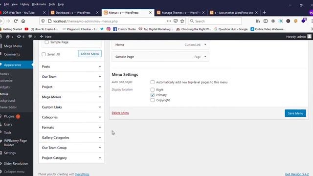 How to Add Image Icons with Navigation Menu WordPress in hindi & urdu смотреть онлайн