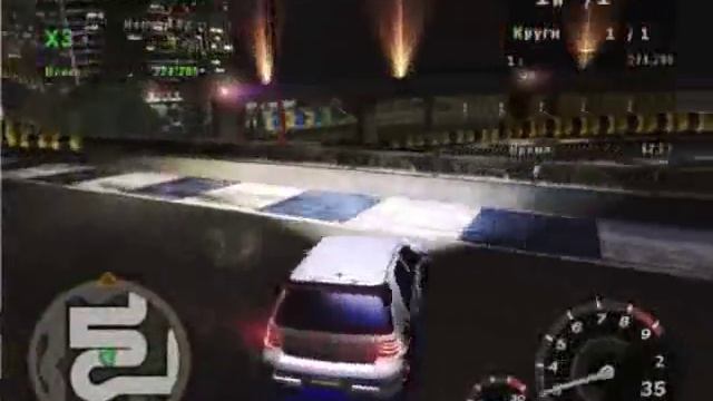 Need For Speed Underground 2 - DRIFT Parkade 4 смотреть онлайн