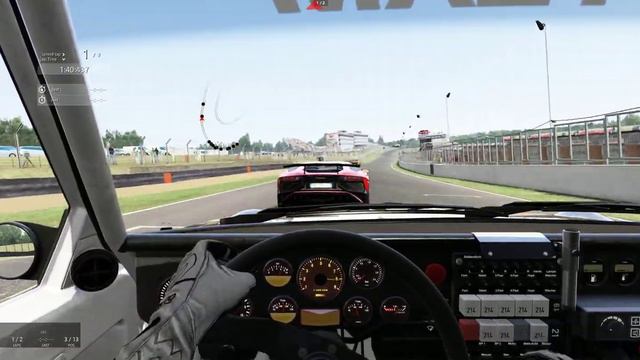 Assetto Corsa PC - Audi Sport Quattro S1 E2 VS Supercars at Brands Hatch GP 1080p Gameplay смотреть онлайн