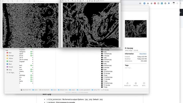 Canny edges for Pix2Pix from the dataset-tools library смотреть онлайн