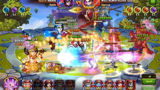 Great Defense in Guild War Hero Wars #HeroWars смотреть онлайн