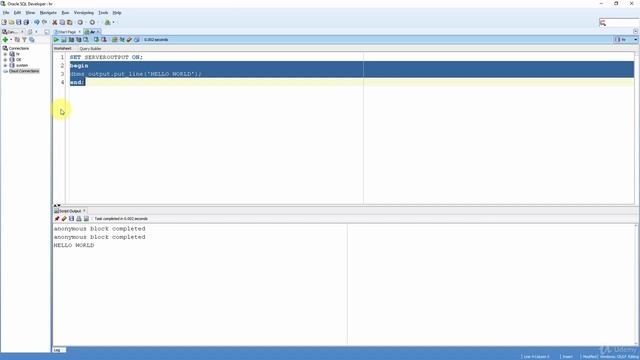 How to Enable DBMS_OUTPUT in SQL Developer | Oracle SQL Developer Tips and Tricks смотреть онлайн