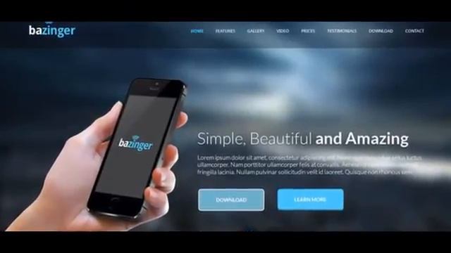 Download Top 7 Landing Page Bootstrap Templates For Free смотреть онлайн