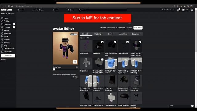 Roblox Outfit: How to make Jotaro Kujo (Jojo's Bizarre Adventure) смотреть онлайн