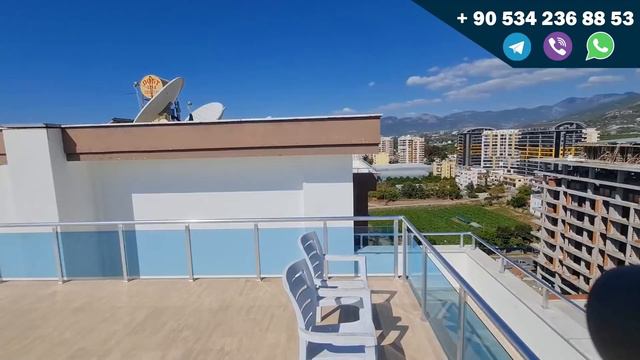 КЛАССНАЯ ВИДОВАЯ квартира в Алании с видом на море и горы Недвижимость вТурции недорого смотреть онлайн