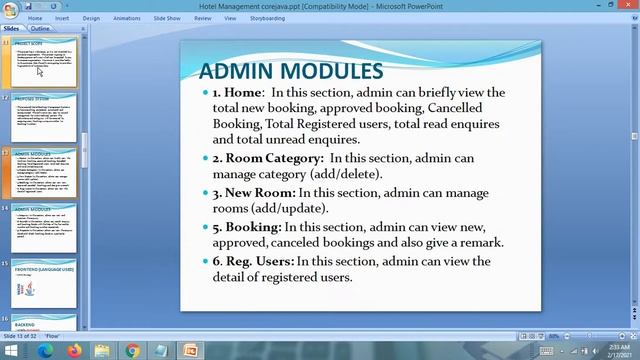 PPT - Hotel Management System || JAVA Swing Mysql смотреть онлайн