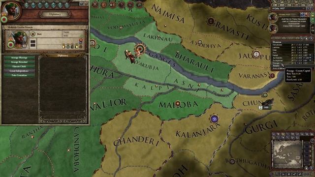 Crusader Kings 2 Rajas of India Let's Play Hindu 34 смотреть онлайн