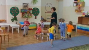 Адаптационное занятие в первой младшей группе