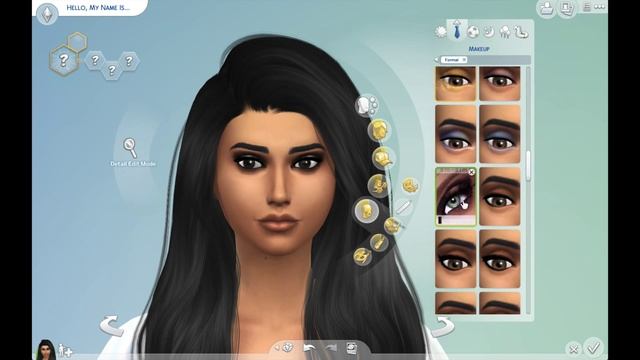 The Sims 4 Create a Sim-(Kim K inspired Sim) смотреть онлайн