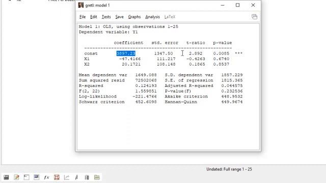 Multiple regression смотреть онлайн