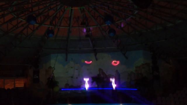 Laser show Dolphinarium "Nemo" / Лазерное шоу Дельфинарий "Немо" смотреть онлайн
