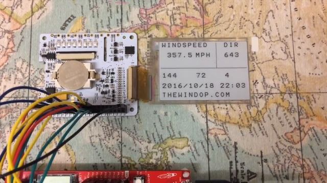 MSP430 BLE Eink demonstrator смотреть онлайн
