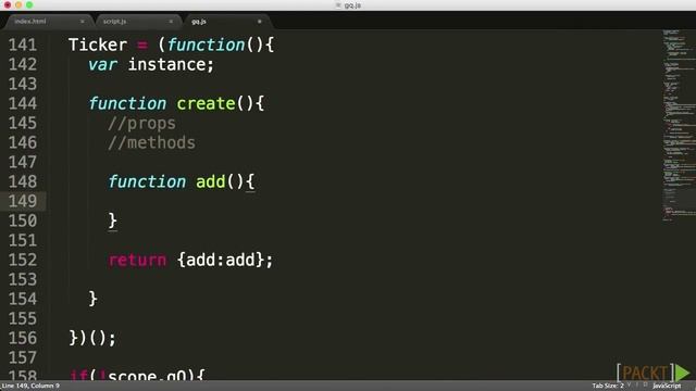 Mastering JavaScript: Creating a Singleton | packtpub.com смотреть онлайн