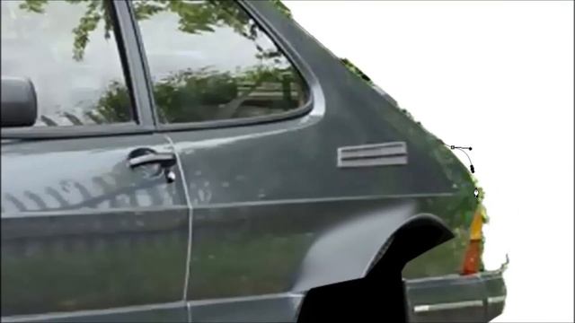 Saab 900 Wide Body Virtual Tuning Photoshop смотреть онлайн