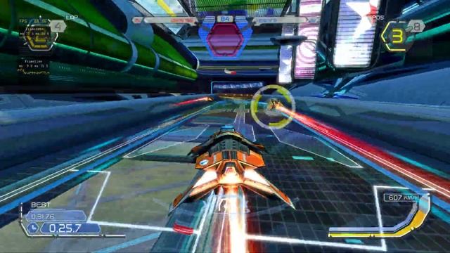 RPCS3 - Wipeout HD Fury Real-Time recording and Performance Test with Re-Shade смотреть онлайн