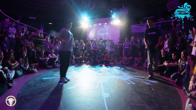 RESPECT MY TALENT-2014. Beginners House 1/2 Plenkov Roman vs 2yarka смотреть онлайн