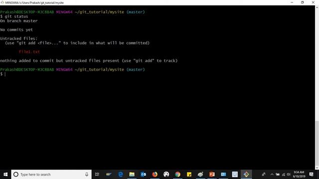 Git installation and usage Windows 10 - Git tutorial #2 смотреть онлайн