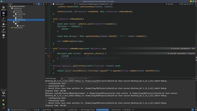 Creating a Simple Chat Server and Client using Qt and QML смотреть онлайн
