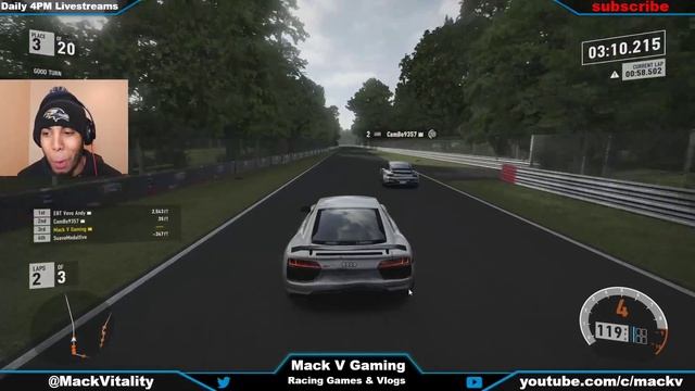 Forza Motorsport 7 Audi R8 Live Races! смотреть онлайн