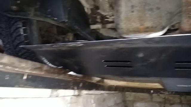 Установка защиты двигателя Fiat Doblo 1.4 бензин 2008 г.в. Защита картера, защита моторного отсека. смотреть онлайн