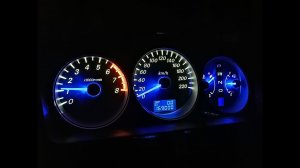 Пересвет приборной панели Lancer IX рестайл АКПП