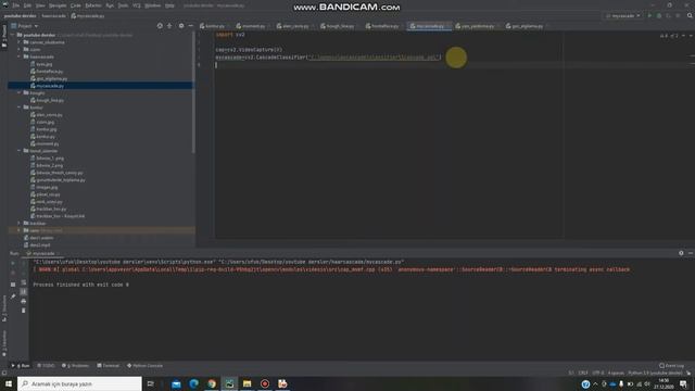 OpenCV kendi haarcascade oluşurarak nesne tanıma смотреть онлайн