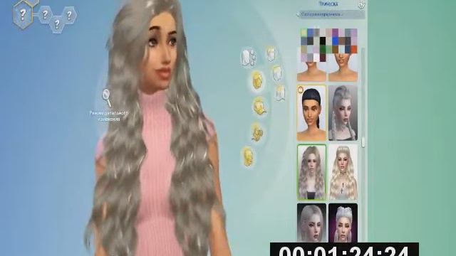 The Sims 4: Challenge .Создание персонажа за 3 минуты. смотреть онлайн