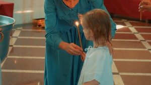 Таинство крещения Софьи 11.07.2020