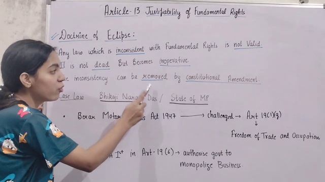 ARTICLE-13 of Indian Constitution #Doctrine of Severability #Doctrine of eclipse #competitiveexams смотреть онлайн