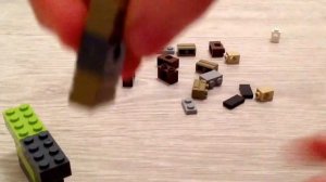 Как собрать железного Голема из Lego (minеcraft)